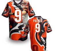 Cincinnati Bengals 9# Carson Palmer Stitched NFL Elite Fanatical Version Jersey (5)