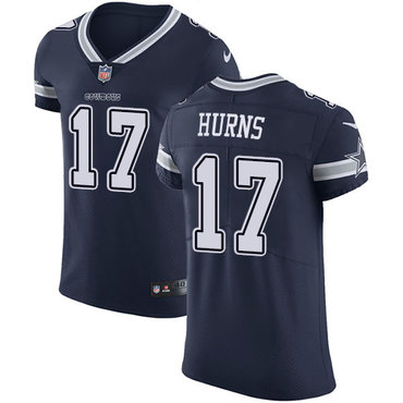 Nike Cowboys #17 Allen Hurns Navy Blue Team Color Men's Stitched NFL Vapor Untouchable Elite Jersey