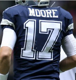 New Dallas Cowboys #17 Kellen Moore Navy Blue Men's Stitched NFL Elite Jersey