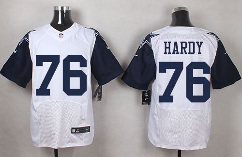 Nike Cowboys #76 Greg Hardy White Men's Stitched NFL Elite Rush jerseys