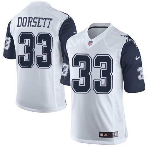 Nike Cowboys #33 Tony Dorsett White Men's Stitched NFL Limited rush jerseys