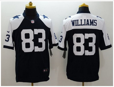 Nike Dallas Cowboys #83 Terrance Williams Navy Blue Thanksgiving Throwback Men's Stitched NFL Limited Jersey