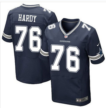 Nike Dallas Cowboys #76 Greg Hardy Navy Blue Team Color Men's Stitched NFL Elite Jersey