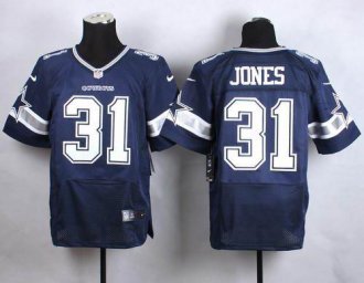 Nike Dallas Cowboys #31 Byron Jones Navy Blue Team Color Men's Stitched NFL Elite jersey