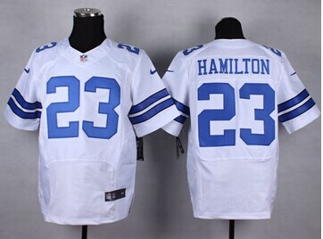 New Dallas Cowboys #23 Jakar Hamilton White NFL Elite Jersey