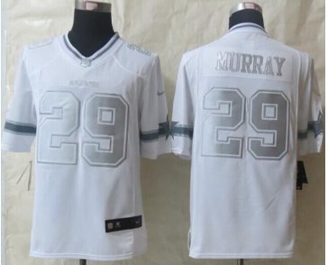 NEW Dallas Cowboys #29 DeMarco Murray White NFL Limited Platinum Jersey