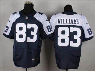 Nike Dallas Cowboys #83 Terrance Williams Navy Blue Thanksgiving Throwback NFL Elite Jersey