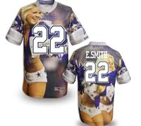 Dallas Cowboys #22 E.smith Men's Stitched NFL Elite Fanatical Version Jersey (1)