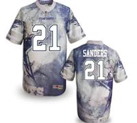 Dallas Cowboys #21 Sanders Men's Stitched NFL Elite Fanatical Version Jersey (6)