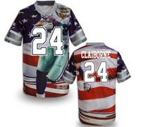 Dallas Cowboys #24 Claiborne Men's Stitched NFL Elite Fanatical Version Jersey (5)