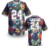 Dallas Cowboys #24 Claiborne Men's Stitched NFL Elite Fanatical Version Jersey (2)