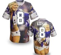 Dallas Cowboys #8 AIKMAN Men's Stitched NFL Elite Fanatical Version Jersey (1)