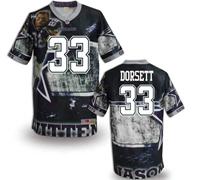 Dallas Cowboys #33 Dorsett Men's Stitched NFL Elite Fanatical Version Jersey (1)