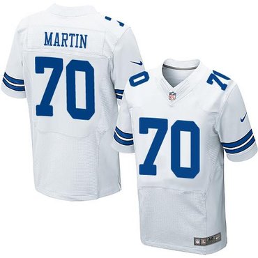 2014 NFL Draft Dallas Cowboys #70 Zack Martin White NFL Elite Jersey