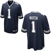 2014 NFL Draft Dallas Cowboys #1 Zack Martin Navy Blue Game Jersey