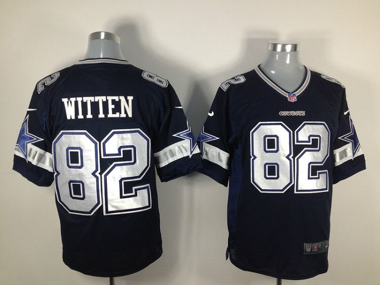 2012 NEW NFL Dallas Cowboys #82 Jason Witten Blue Jerseys ELITE