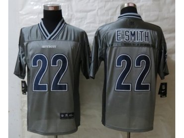 NEW Dallas cowboys #22 E.Smith Grey Jerseys(Vapor Elite)