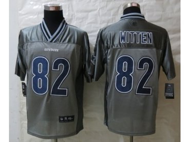 NEW Dallas cowboys #82 Witten Grey Jerseys(Vapor Elite)