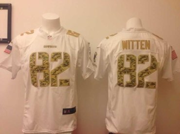 NEW Dallas Cowboys 82 Jason Witten White Jerseys(game USA)