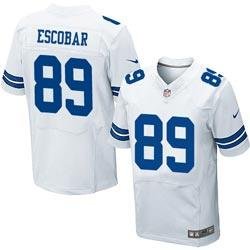 Dallas Cowboys #89 Gavin Escobar White NEW NFL Jerseys(Elite)