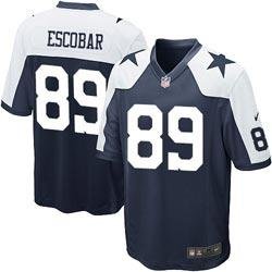 NEW Dallas Cowboys #89 Gavin Escobar Navy Blue Throwback Alternate NFL Jersey(Game)