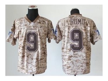 NEW jerseys dallas cowboys #9 romo camo(2013 new Elite)(USMC)