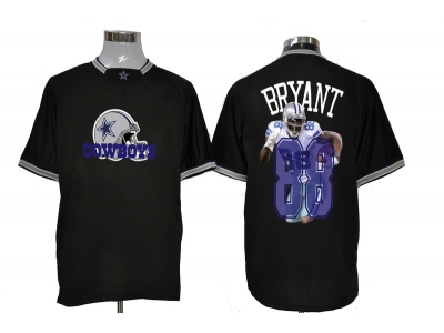 NEW Dallas Cowboys #88 Dez Bryant black jerseys(all-star fashion)