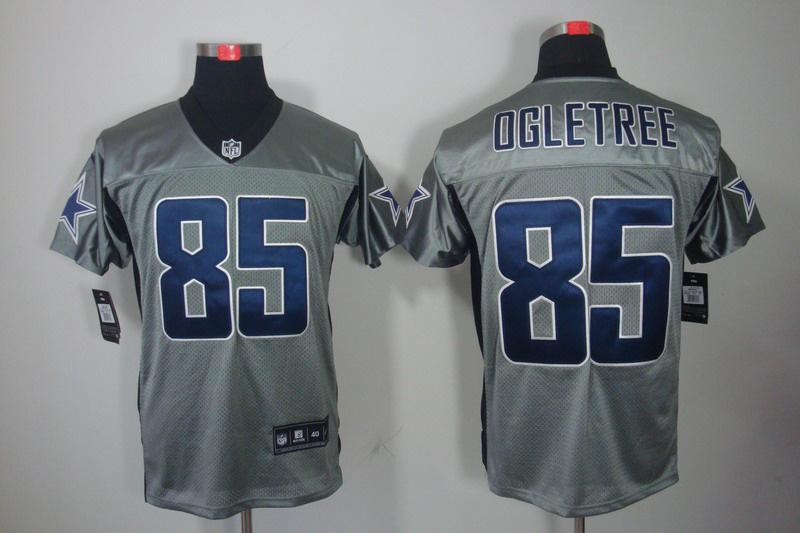 2012 NEW NFL Dallas Cowboys 85 Kevin Ogletree Grey Shadow Jerseys