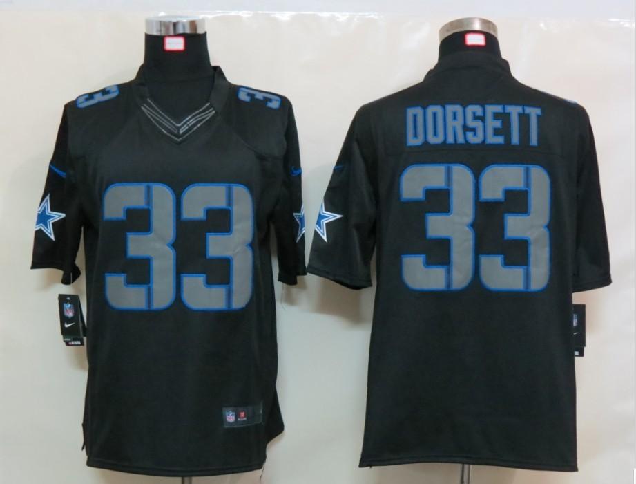 2012 NEW NFL Dallas Cowboys 33 Tony Dorsett Black Jerseys(Impact Limited)