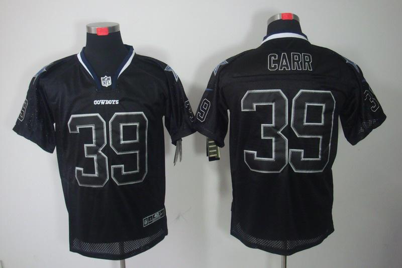 2012 NEW NFL Dallas Cowboys 39 Brandon Carr Lights Out Black Elite Jerseys