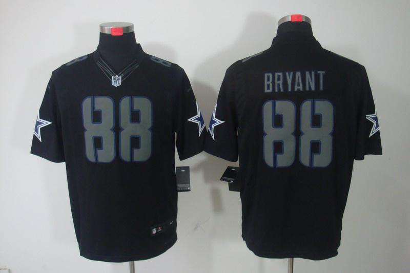 2012 NEW NFL Dallas Cowboys 88 Dez Bryant Black Jerseys (Impact Limited)