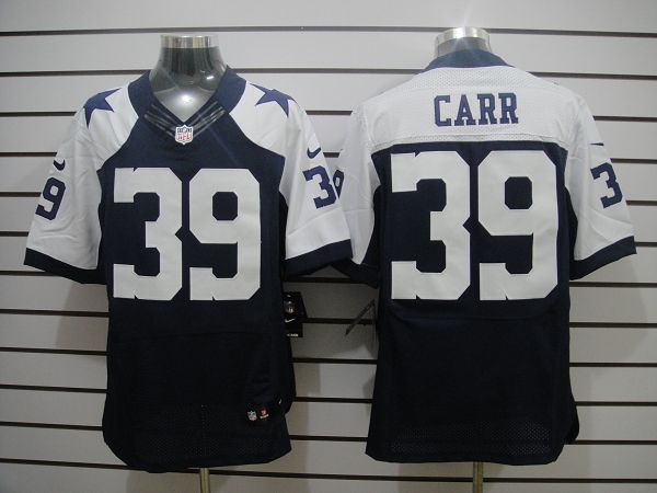 2012 NEW Dallas Cowboys 39 Brandon Carr Blue Jerseys Thankgivings (Elite)