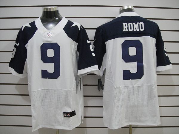 2012 NEW NFL Dallas Cowboys 9 Tony Romo White Jerseys Thankgivings (Elite)