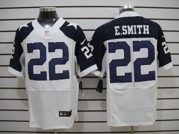 2012 NEW NFL Dallas Cowboys 22 E.Smith White Jerseys Thankgivings (Elite)