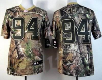 2012 NEW Dallas Cowboys 94 DeMarcus Ware Camo Realtree Elite NFL Jerseys