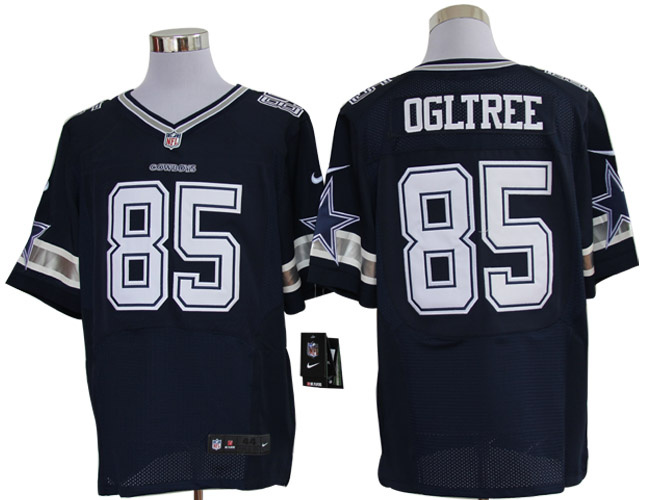 2012 NEW NFL Dallas Cowboys 85 Kevin Ogletree Blue Jerseys(Elite)