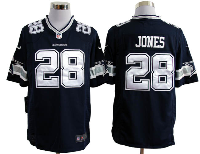 2012 NEW NFL Dallas Cowboys 28 Felix Jones Blue Jerseys (Limited)