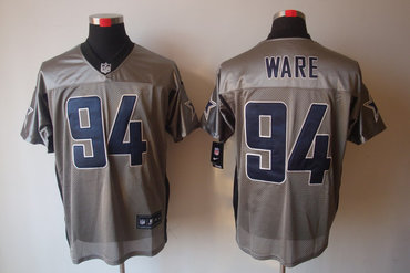 2012 NEW NFL Dallas Cowboys 94 DeMarcus Ware Grey Shadow Jerseys