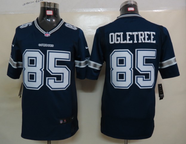 2012 NEW NFL Dallas Cowboys 85 Kevin Ogletree Blue Jerseys (Limited)