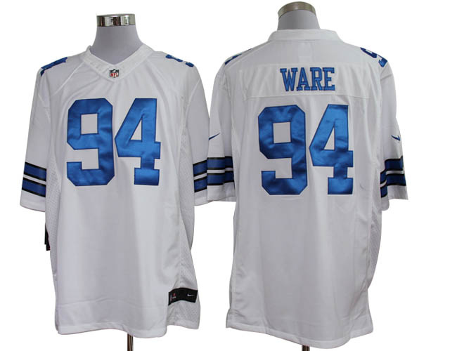 2012 NEW NFL Dallas Cowboys 94 DeMarcus Ware White Jerseys (Limited)