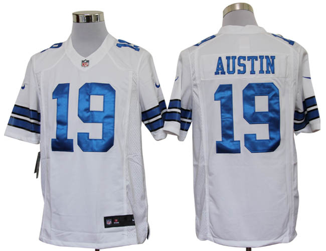 2012 NEW NFL Dallas Cowboys 19 Miles Austin White Jerseys (Limited)