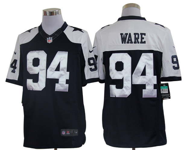 2012 NEW NFL Dallas Cowboys 94 DeMarcus Ware Blue Thankgivings Jerseys(Limited)