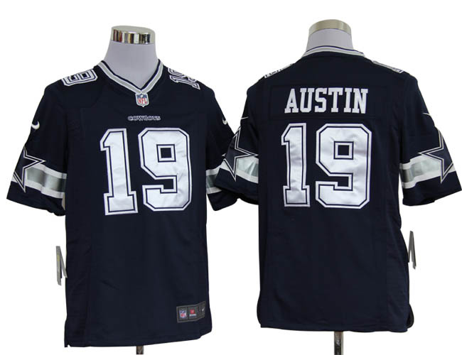 2012 NEW NFL Dallas Cowboys 19 Miles Austin Blue Jerseys (Limited)