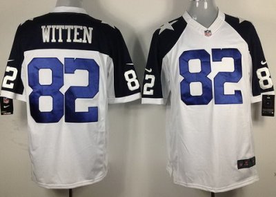 2012 NEW NFL Dallas Cowboys 82# Jason Witten White Thankgivings Jerseys (limited)