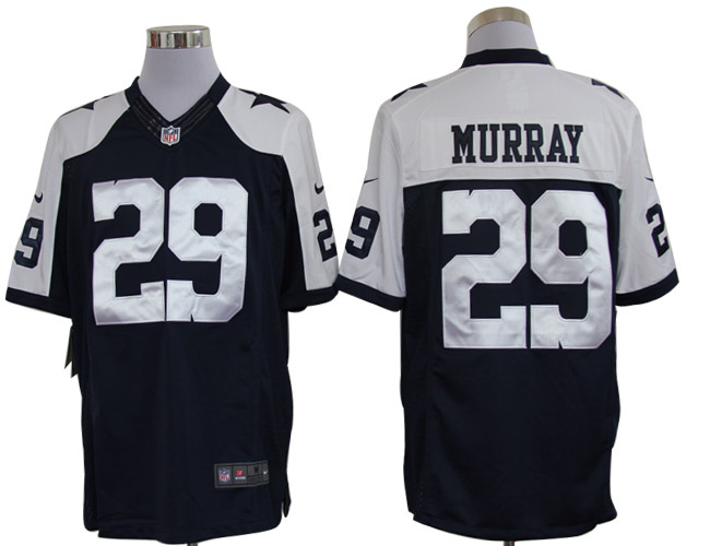 2012 NEW NFL Dallas Cowboys 29 DeMarco Murray Blue Thankgivings Jerseys (Limited)