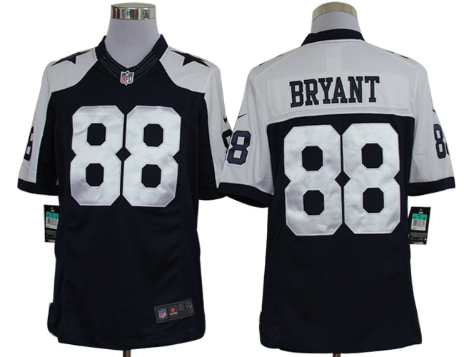 2012 NEW NFL Dallas Cowboys 88 Dez Bryant Blue Thankgivings Jerseys(Limited)