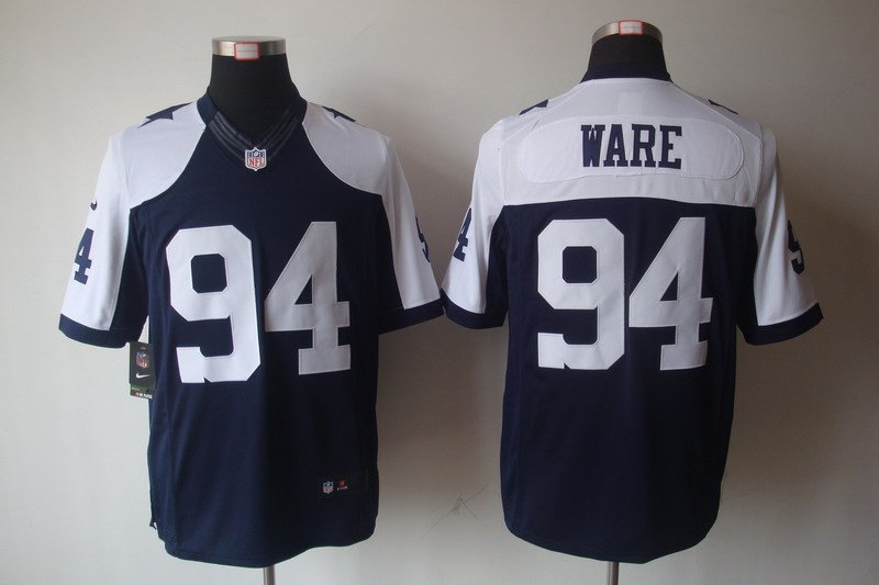 2012 NEW NFL Dallas Cowboys 94# Ware Blue Jerseys(limited)