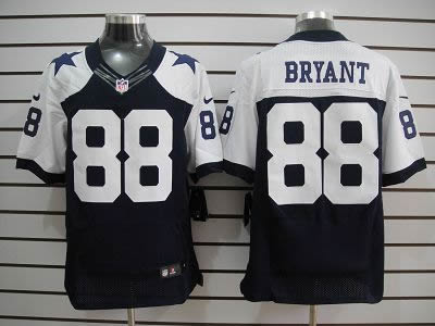 2012 NEW Dallas Cowboys 88 Dez Bryant Blue Jerseys Thankgivings (Elite)