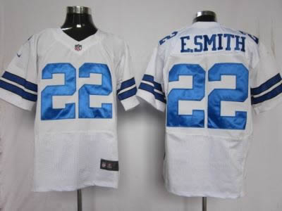 2012 NEW NFL Dallas Cowboys 22 E.smith White Jerseys (Elite)