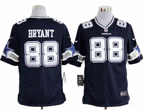 2012 NEW NFL Dallas Cowboys 88 Dez Bryant Blue Jerseys (Game)